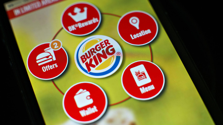 Burger King mobile app