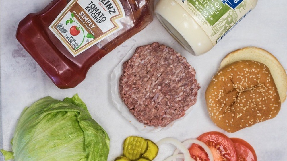 ingredients needed for a Whopper copycat