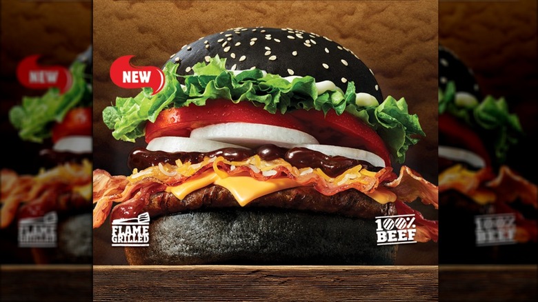 Guinness Whopper at Burger King