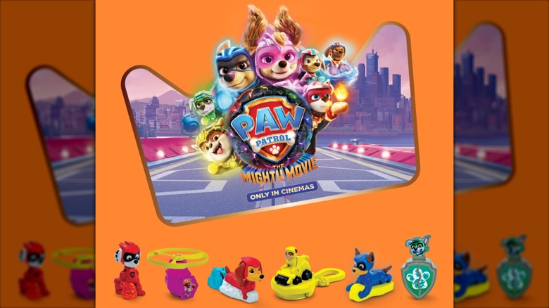 Burger King kids' meal Paw Patrol toys