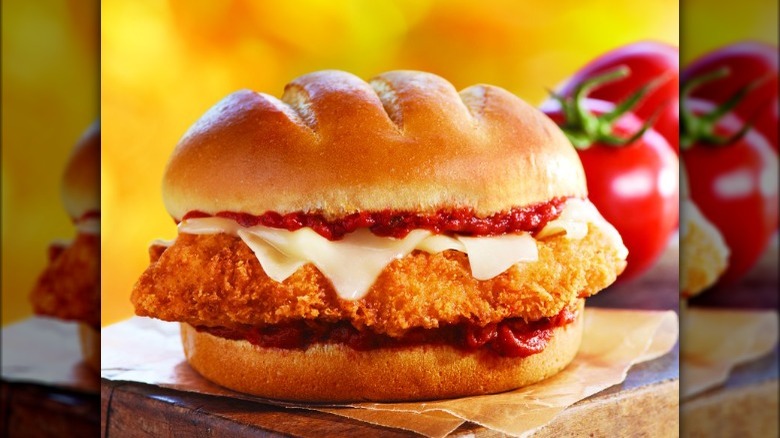 Burger King's Chicken Parmesan Sandwich