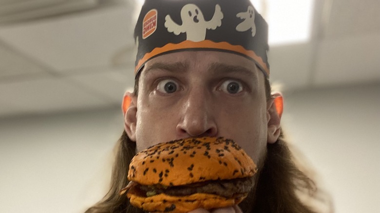 author terrified by ghost pepper Whopper