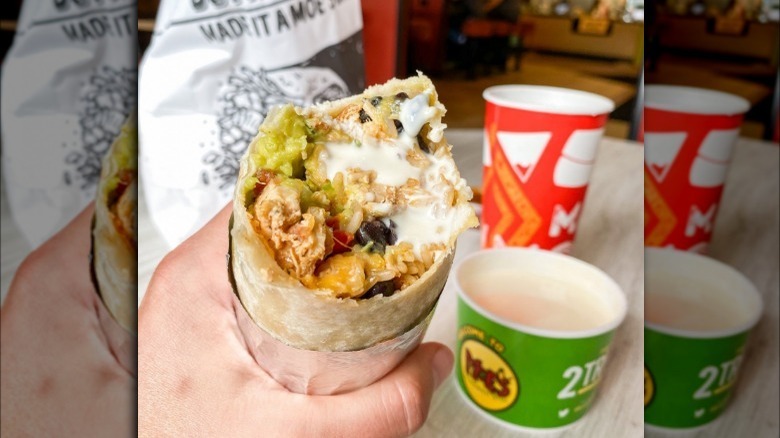 moe's southwest grill burrito