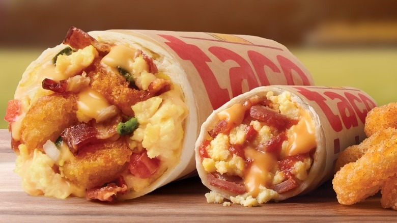 Taco John's breakfast burritos