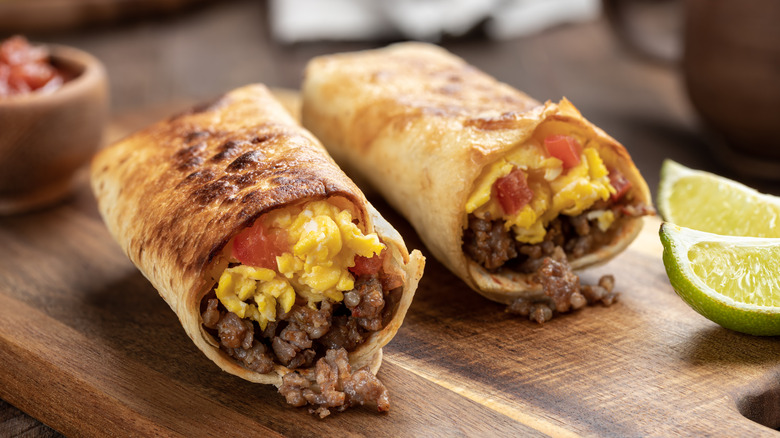 Breakfast burritos