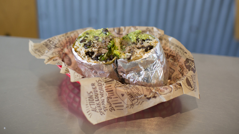 Chipotle burrito