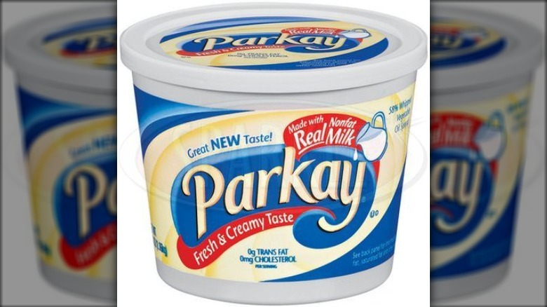 Tub of Parkay Spread