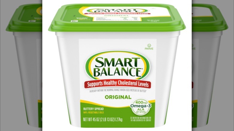 Tub of Smart Balance Original Butter Spread