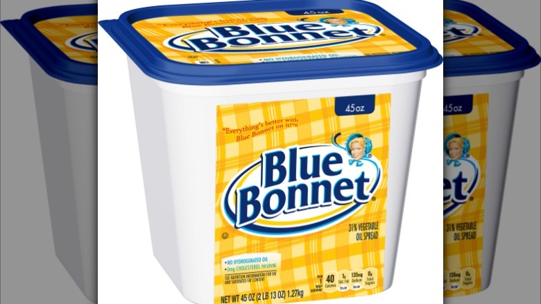 Tub of Blue Bonnet