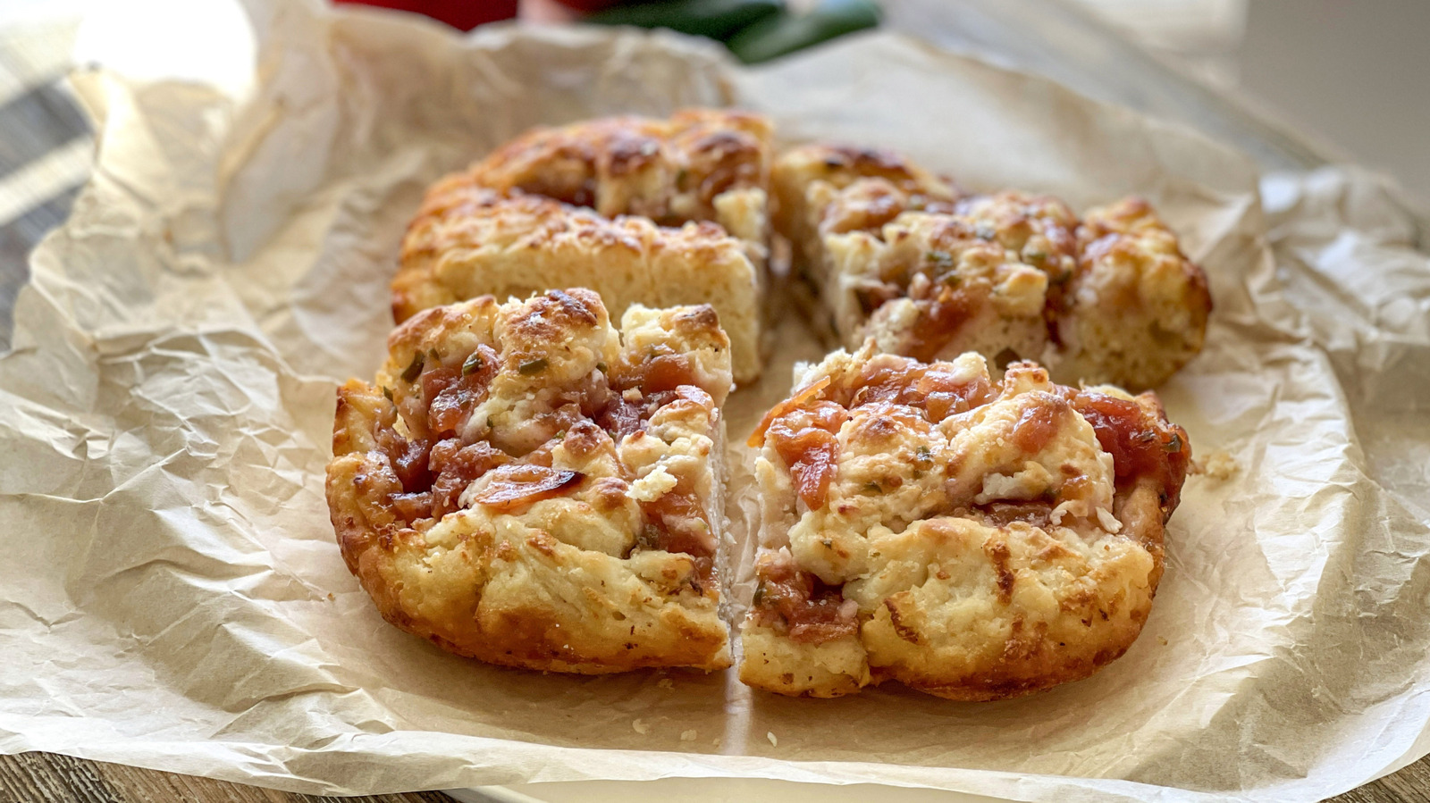 Butter Swim Biscuits With Peach Jalapeno Jam Recipe