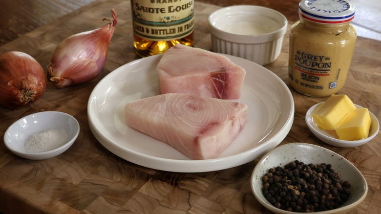 swordfish au poivre ingredients