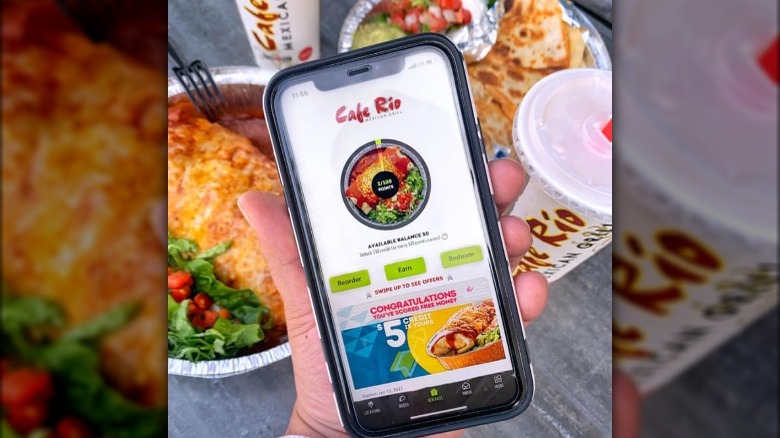 Cafe Rio rewards program