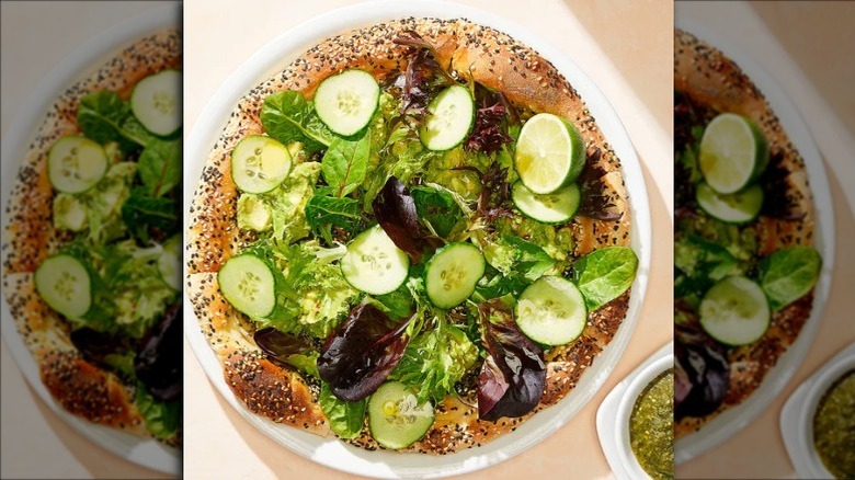 Avocado Super Green Pizza from california pizza kitchen