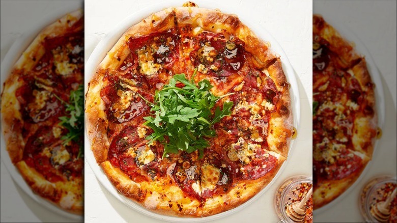 Spicy Honey Bee Pizza from california pizza kitchen