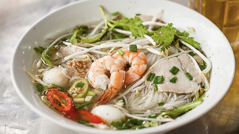 Cambodian noodle soup