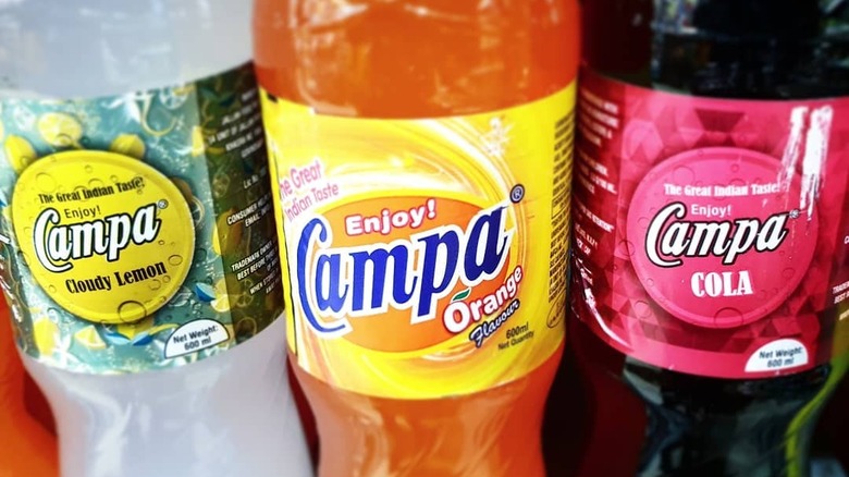 Campa cola bottles