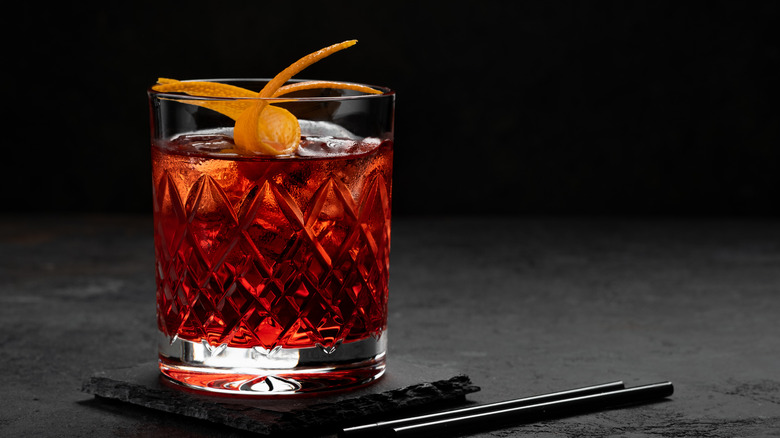 Campari in a glass