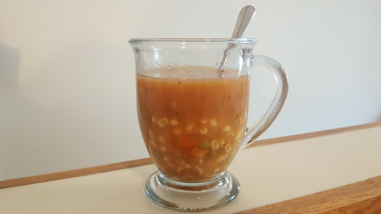 Beef Barley in a mug