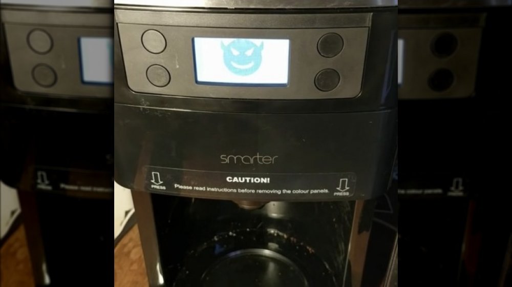 Smarter coffee maker hacked