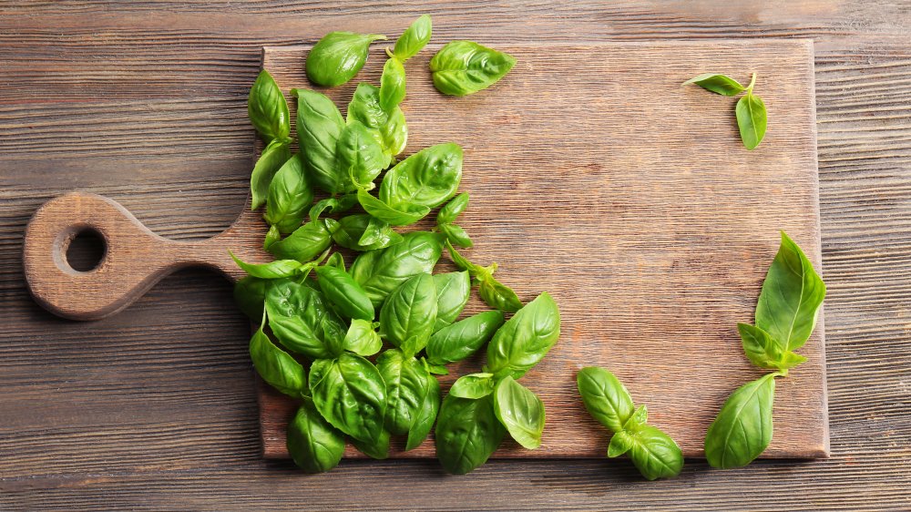 basil leaves