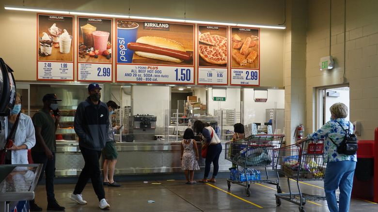 Costco food court