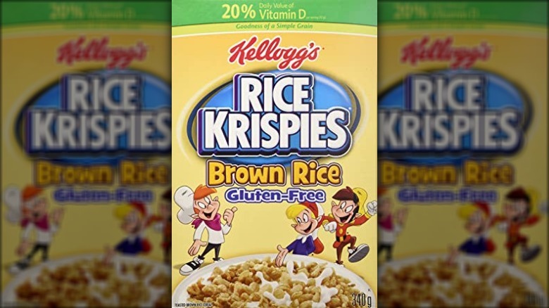 Kellogg's Rice Krispies cereal box