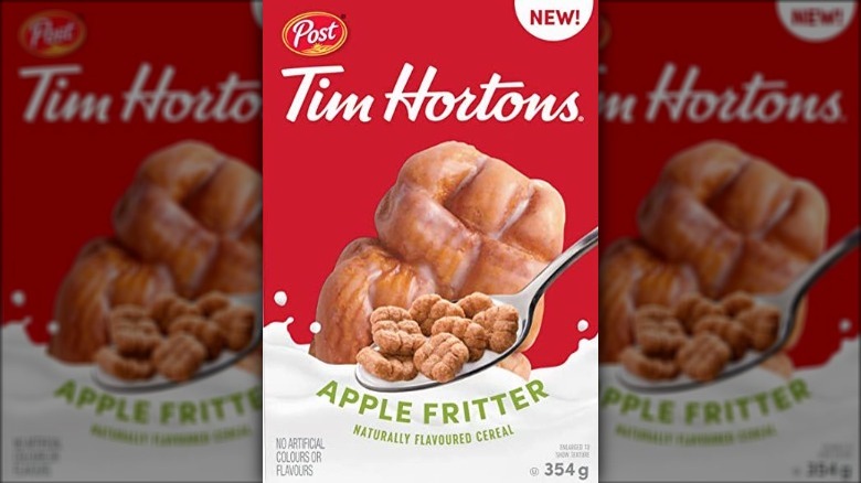 Tim Hortons Apple Fritter cereal