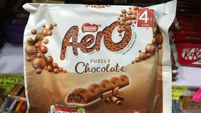 Aero chocolate