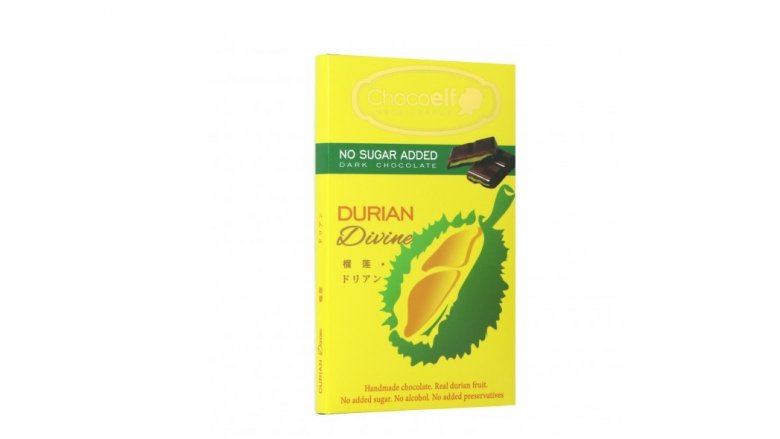 Chocoelf Durian chocolate bar 