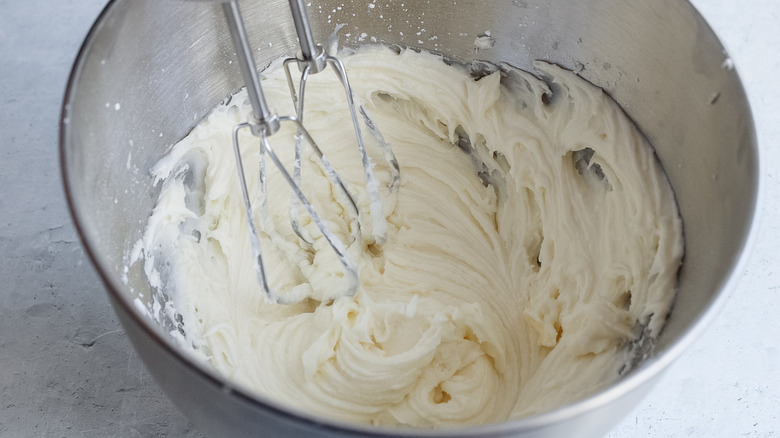 frosting in a bowl 