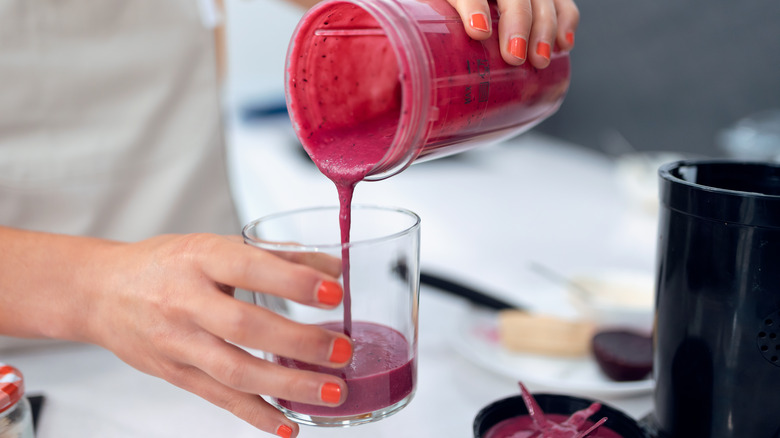 beet smoothie