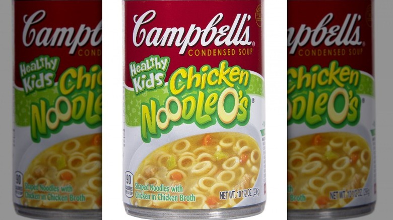 can of chicken noodle soup