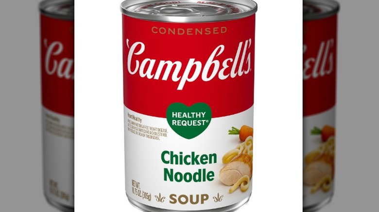 can of campbell's healthy request