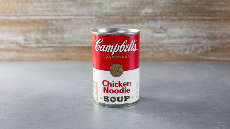 Campbell's condensed chicken noodle