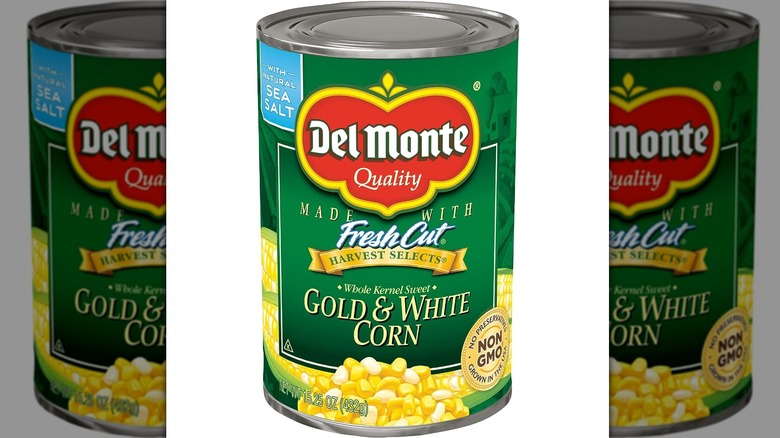 Del Monte Gold and White corn