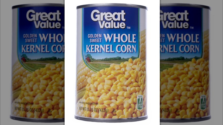 Great Value canned corn