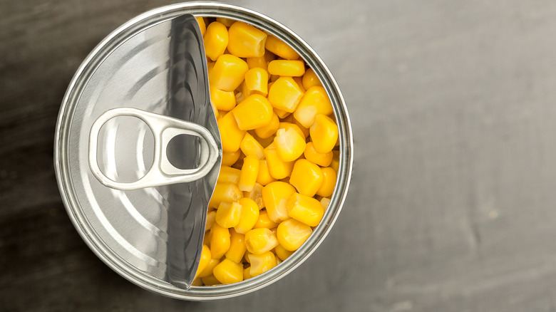 Canned corn