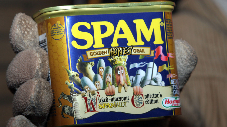 can of Spamalot Spam