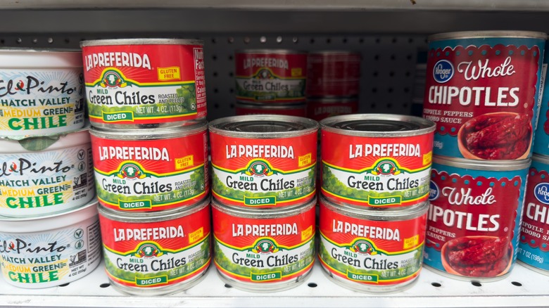 canned chiles