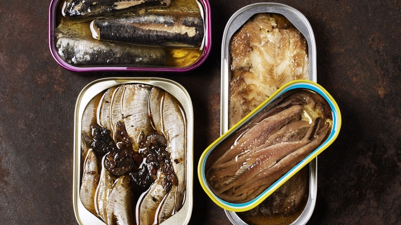 Canned fish