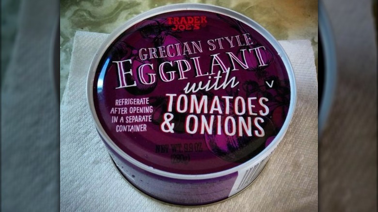 Trader Joe's Grecian Style Eggplant