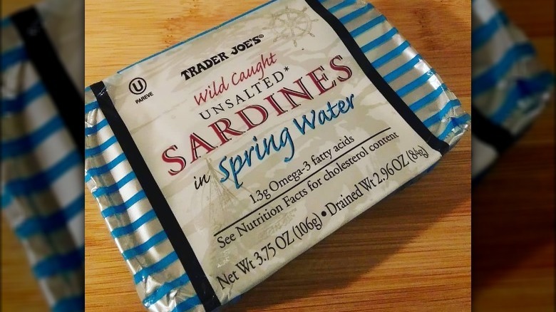 Trader Joe's Unsalted Sardines