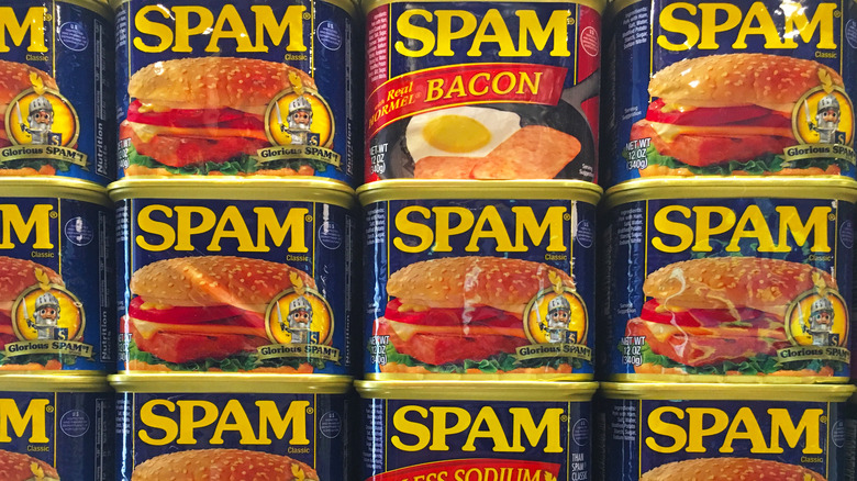 Cans of Spam