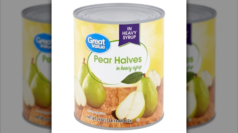 Great Value Pear Halves can