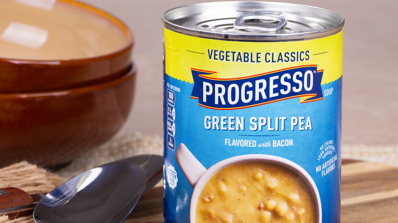 Progresso Green Split Pea Soup with Bacon