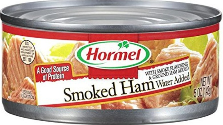 A can of Hormel Smoked Ham