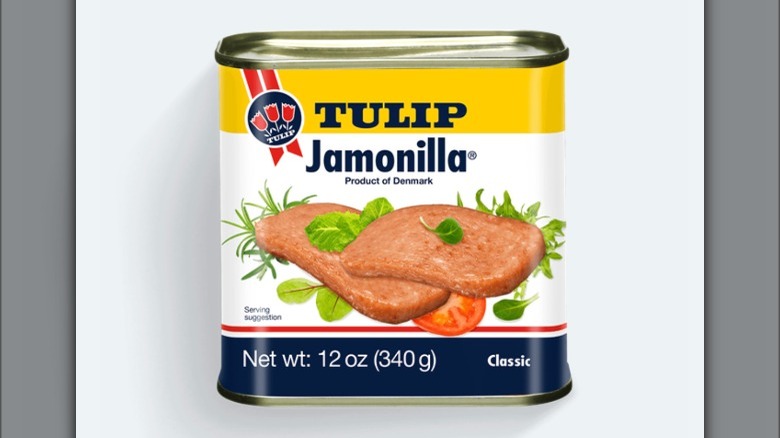 A can of Tulip jamonilla