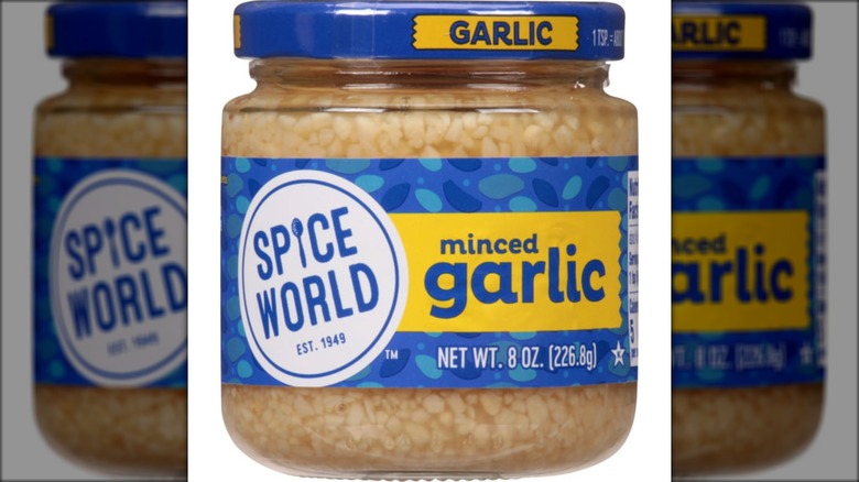 jarred minced garlic