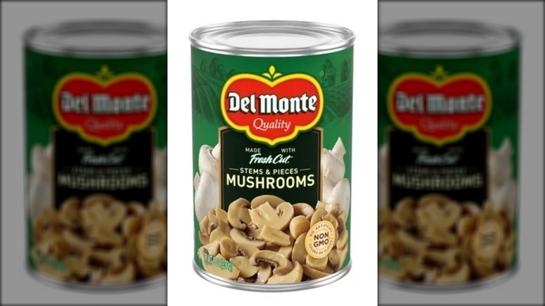 canned mushrooms