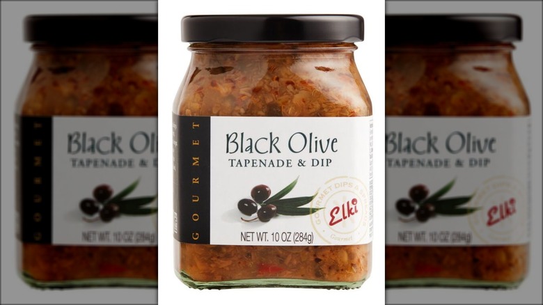 jarred black olive tapenade